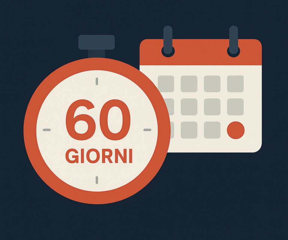 Attenzione ai 60 giorni: l’intimazione di pagamento va impugnata subito